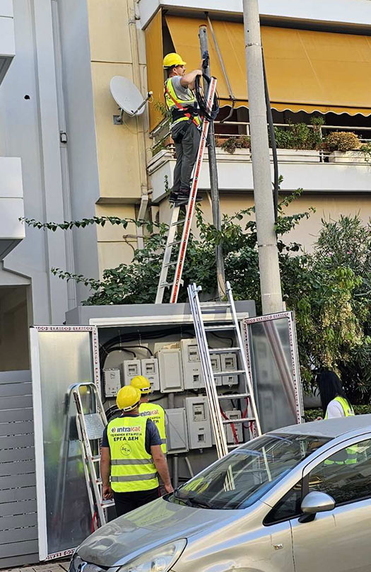 Εγκατάσταση Οπτικών Ινών